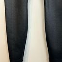 White House | Black Market WHBM Black Snakeskin High Waisted Faux Leather Runway Leggings Size 6 Photo 8