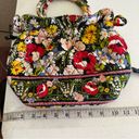 Vera Bradley  Poppy Fields Cinch Satchel Handbag Photo 11