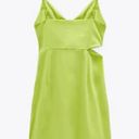 ZARA Green  Cutout Dress Photo 1