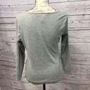 Style & Co A159- long sleeve grey shirt Photo 1