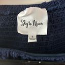 Sky to Moon  romper, Size S, Color Navy. Good condition. Photo 3