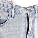 Good American Good Vintage Short Double Waistband Denim Short Light Wash Size 14 Photo 5