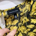 Who What Wear Sale 3/$20 |  Yellow and Black Floral Blouse Photo 3