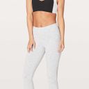 Lululemon Vintage  Sweat Times Bra - Black/White - 6 Photo 2