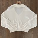 Sweaty Betty Coastal Relaxed Cotton Silk Knit Sweater in Lilywhite White Medium Photo 8