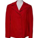 Coldwater Creek  Red Blazer Jacket size 16; excellent condition Photo 0