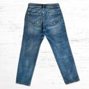 Pilcro  Women's Size 26 Anthropologie The Borrowed Boyfriend Blue Jeans Patchwork Photo 3