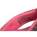 Forever 21  Barbie Rhinestones Wedge Platform Sandals PINK Womens Size 8.5 Retro Photo 7