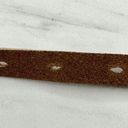 Talbots  Snake Print Embossed Skinny Genuine Leather Belt Size Small S Photo 9