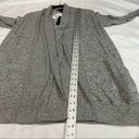 Gibson  Heather Gray Soft Open Cardigan Photo 3