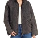 Bagatelle  Black Acid Wash Quilted Jacket Photo 5