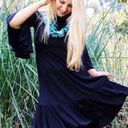 LuLaRoe Solid Black  Maurine Dress XS NWT Photo 0