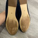 Talbots  Blue Suede Leather Smoking Loafers 7 Photo 4