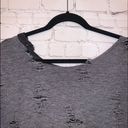 143 Story  Distressed Gray & Black Short Sleeve Photo 2