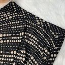 Kenneth Cole Black & White Polka Dot High Low Skirt Photo 2