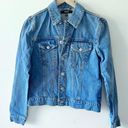 Hudson Jeans Hudson S M Womens Light Medium Blue Jean Denim Jacket 100% Cotton Trucker Photo 0