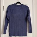 Vintage Blue 80's  Sweater size small Photo 4