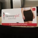 Skinny Girl 💕💕 Seamless Slip Shorts 3 Pack Large Photo 1