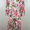 Show Me Your Mumu  Brie Robe Garden of Blooms Pink Floral Lightweight One Size Photo 0