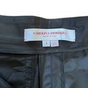 Carolina Herrera Runway Black Silk Taffeta High-Rise Wide Leg Pants AW19 Photo 5