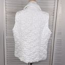 cj banks  Insulated Vest Embroidered Cream-1X Photo 2