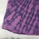 American Apparel NWOT  50/50 Custom Purple Bleach Tie Dye Spiral Tank Top Medium Photo 5