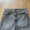 Hudson Jeans Hudson Kass Grey High Rise Straight Ankle Denim Jeans  Photo 2