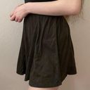 Brandy Melville greenish black flowy skirt Photo 3