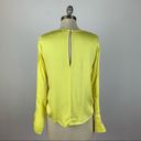 Something Navy  Yellow Long Sleeve Blouse Photo 4