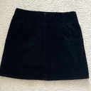 velvet skirt Black Photo 2