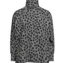 Majestic  Filatures Deluxe Teeshirt Turtleneck Sweater Leopard Size 1/XS Photo 0