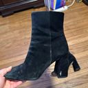 Sam Edelman Black Suede Ankle Boots Photo 3