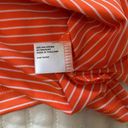 Lady Hagen  Orange Striped Sleeveless Golf Polo Size M Photo 3