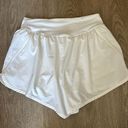 Aerie White Athletic Shorts Photo 2