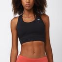 Reebok  Sports Bra Womens Small Black Athletic Activewear Workout Stretch Yoga Photo 0