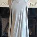 The Comfy Soft Gray Knit Tunic Short Dress Mini Reaction Kenneth Cole Womens Small Photo 3