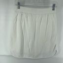 Denim & Co  Women's Activewear Skort Elastic Waistband Mini Skirt White Small Photo 8