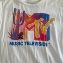 MTV Brand MTV Logo Retro T-Shirt Music Television Photo 1