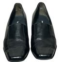 Paul Green  Pump Shoes Womens Size 9 Black Leather Block Heels Square Toe Comfort Photo 4