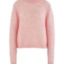 Roseanna  Womens' Pink Mohair CrewNeck Pullover Sweater Size 42 Large NEW Photo 2