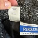 Pendleton  Vintage Black Wool Blend Pencil Skirt Pockets Womens Size 12 Classic Photo 14