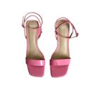 BP  Parker Barbiecore Hot Pink Ankle Strap Block Heel Sandals Size 8.5 Photo 1