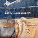 American Eagle  curvy high rise jeggings in size 0 Photo 5