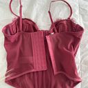 Garage Pink  Corset Top Photo 2