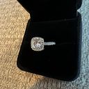 Solitaire Gorgeous Silver  Statement Ring Size 7 Photo 3