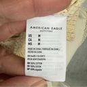 American Eagle Size M Sweater Vest Cream Button Up Cable Knit Academia NEW Photo 7