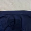 Susan Graver  Navy Stretchy Pleated unlined elastic waist skirt Photo 4