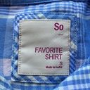 SO Button up Flannel “Favorite Shirt” (Size: Small) Photo 3