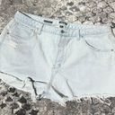 Wild Fable PLUS  17 Women’s Super High Rise Cut off Short Shorts Blue Jean Photo 3