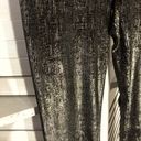 Blue Rain NWOT  shiny leggings golden color stretchy sz S Photo 6